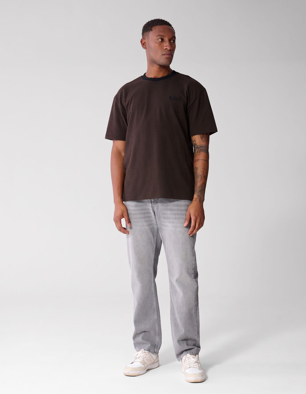 Modern Straight Fit Jeans Lichtgrijs L34