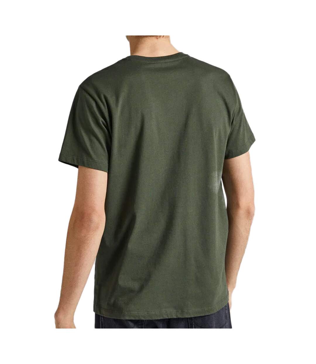 T-shirt Kaki Homme Pepe jeans Eggo N