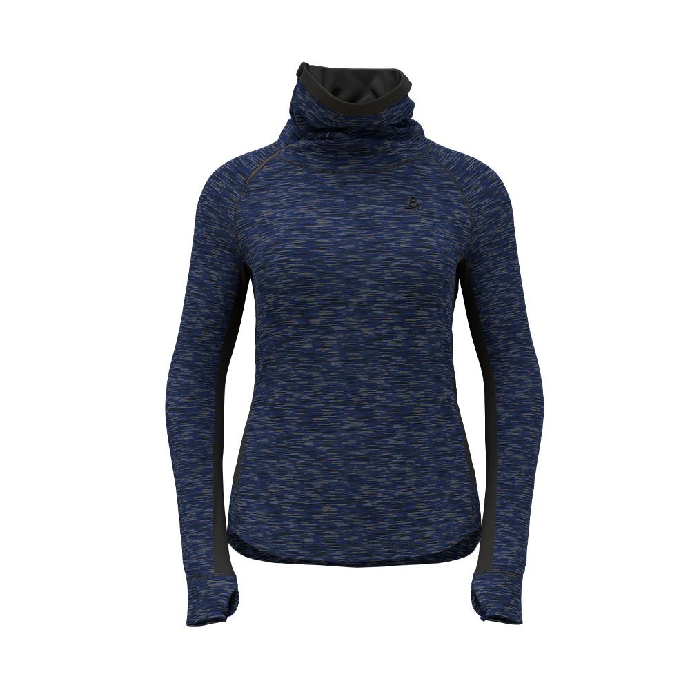 Odlo BERRA SL - Polaire Femme estate blue/space dye