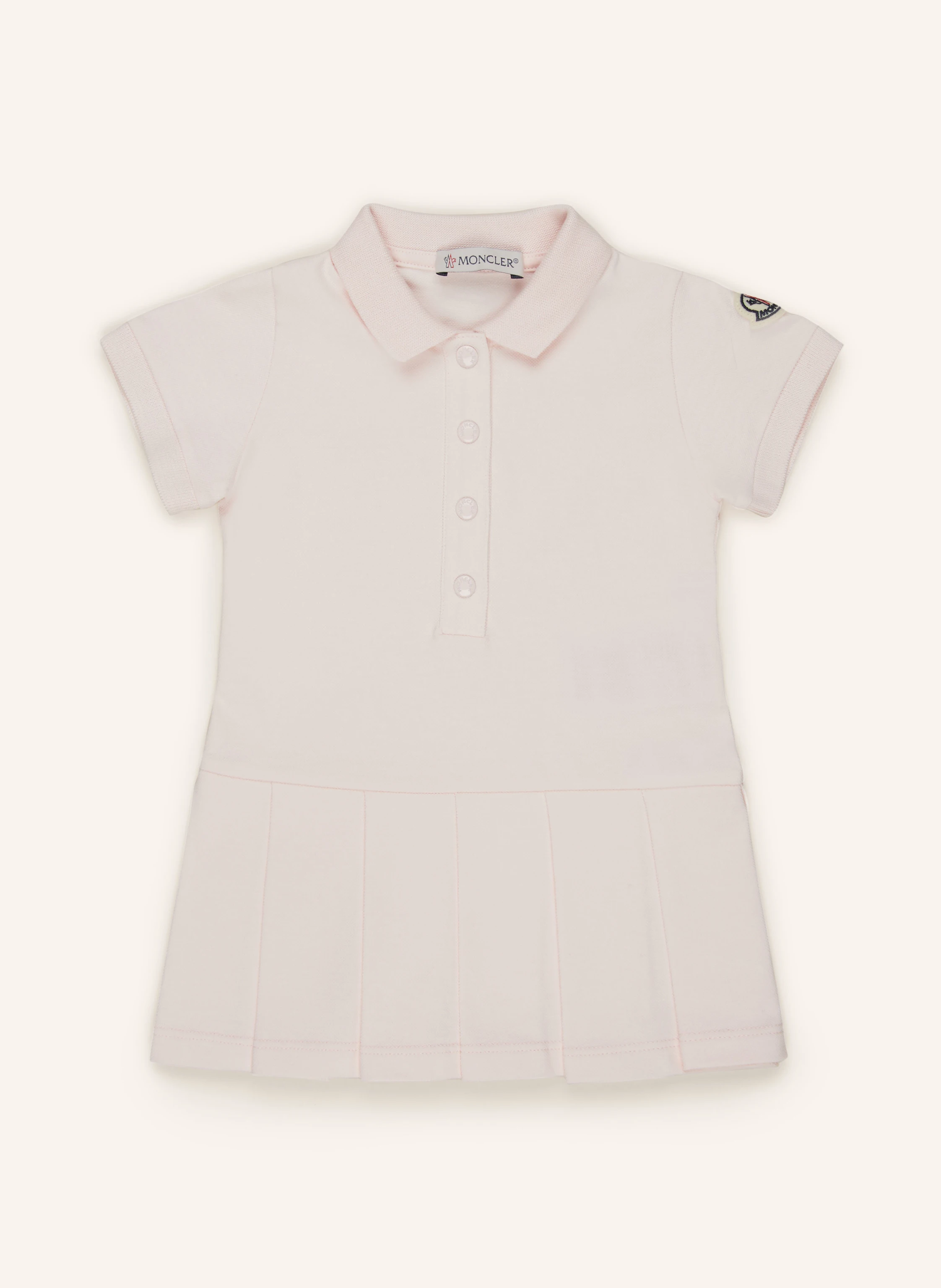 MONCLER enfant Piqué-Kleid