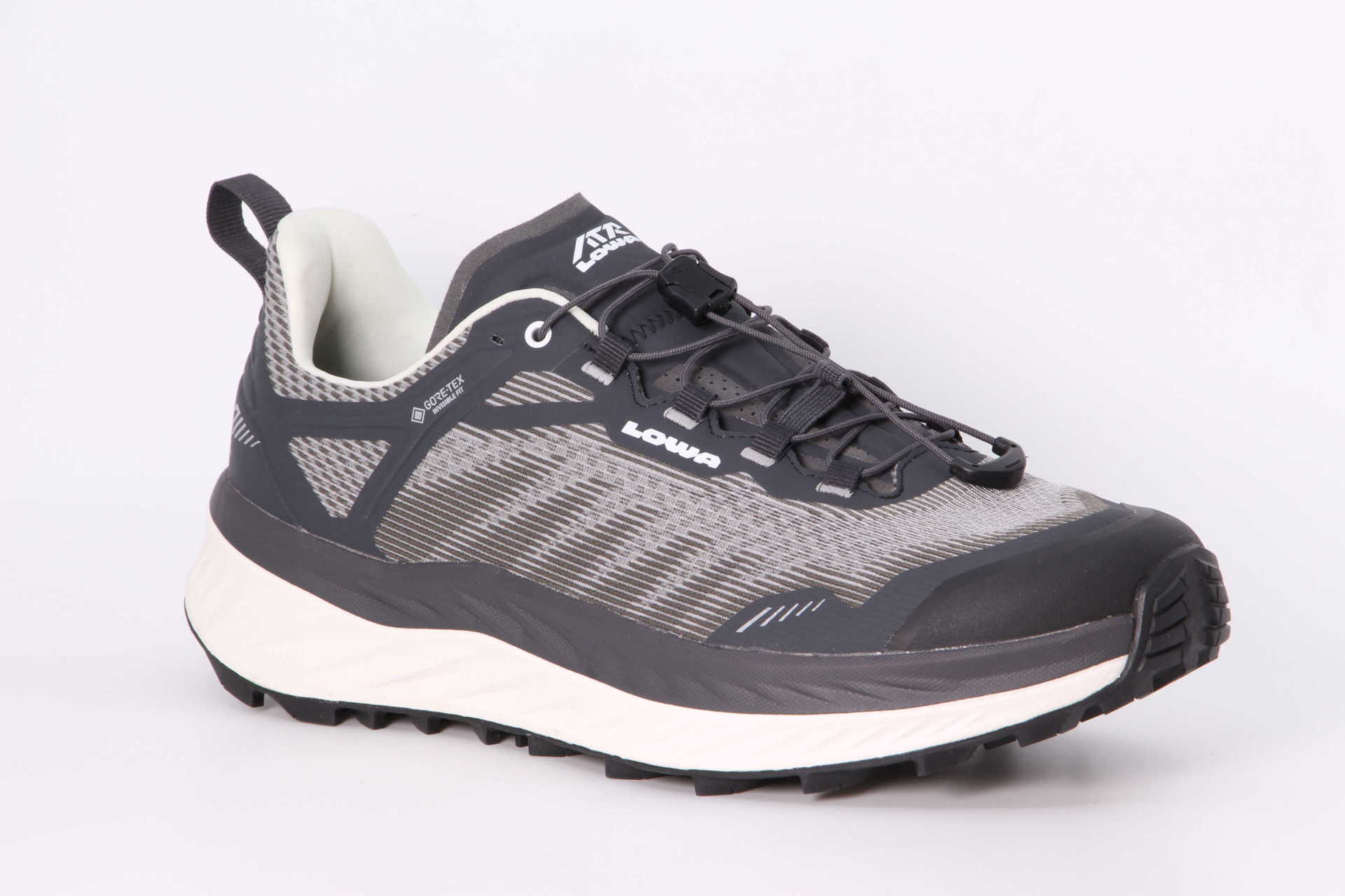 Lowa Fortux GTX schwarz / weiss