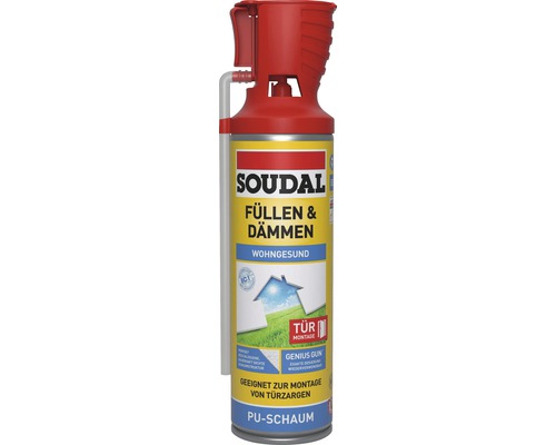 Soudal 1K montageschuim Genius Gun wit 400 ml