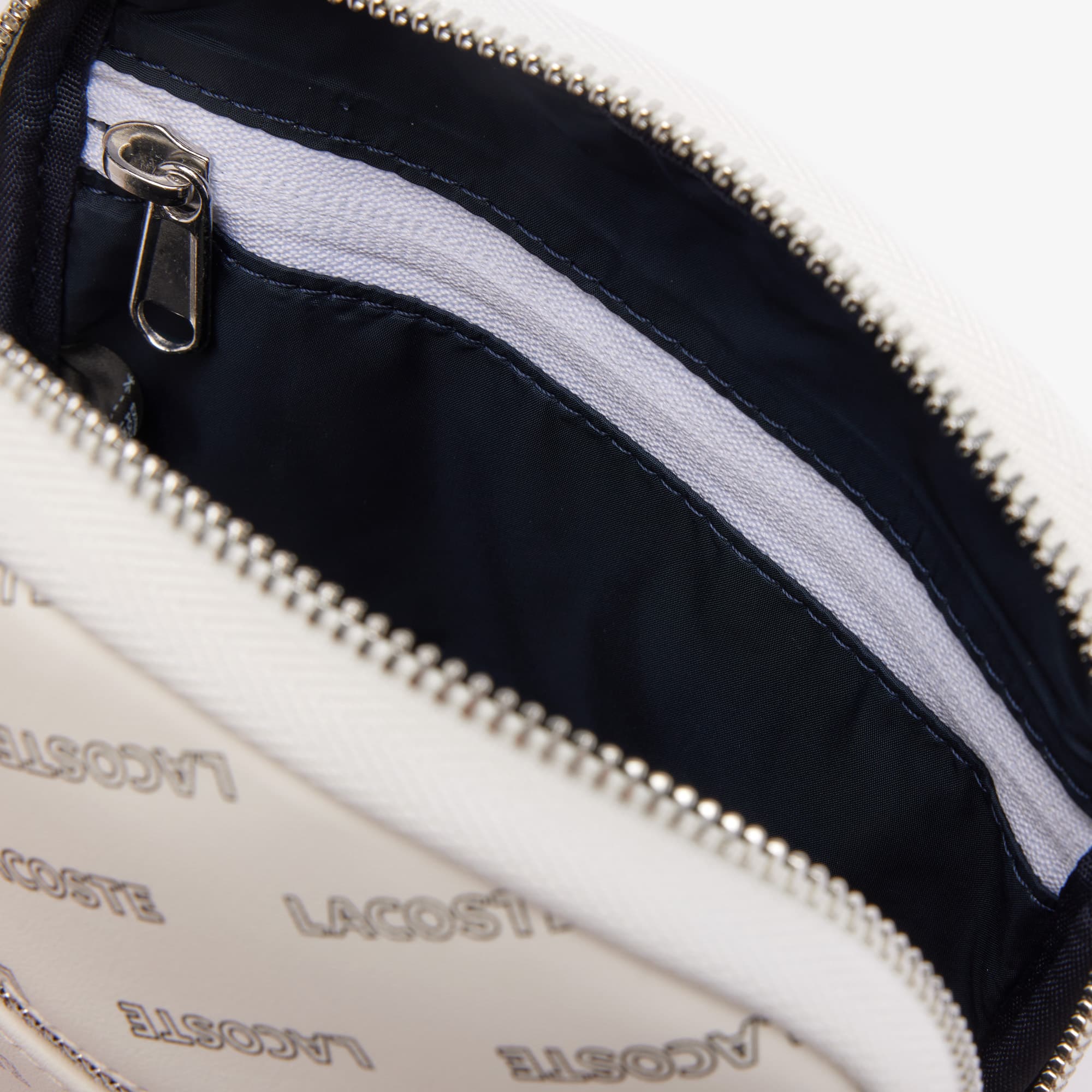 Sacoche LCST avec imprimé siglé Sacoches & Pochettes - Blanc - Lacoste - Homme