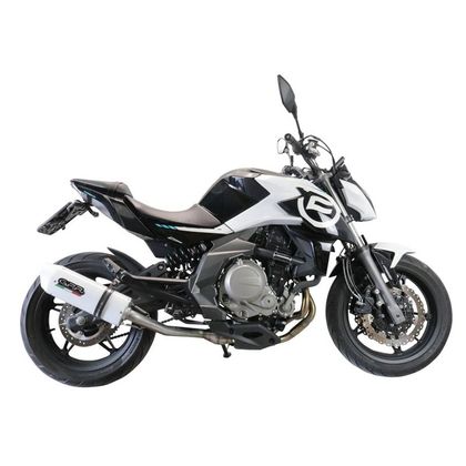 Silencieux GPR ALBUS WHITE EVO4 - Blanc