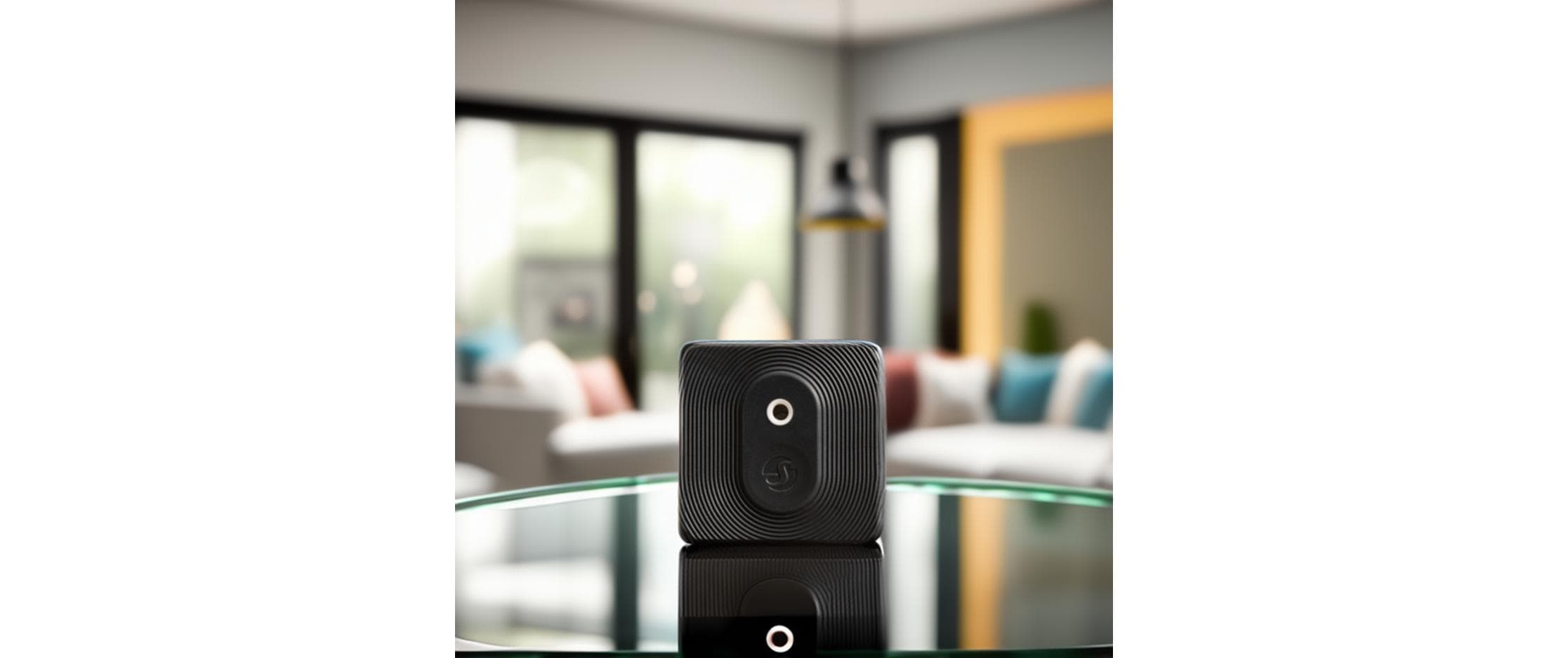 Smart Home Blu H&T SchwarzBluetooth-gesteuerter Temperatur- und Luftfeuchtigkeitssensor