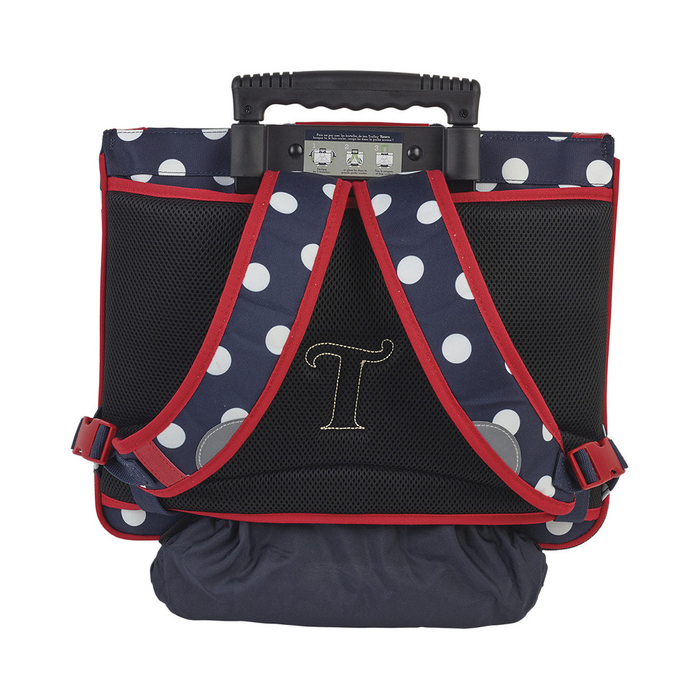 Cartable trolley Charlotte marine