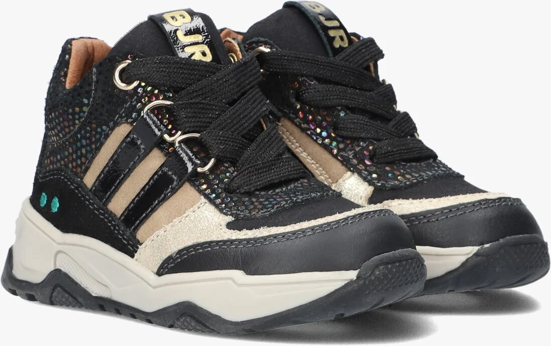 BUNNIESJR zwarte bunniesjr hoge sneaker gabriel gein g