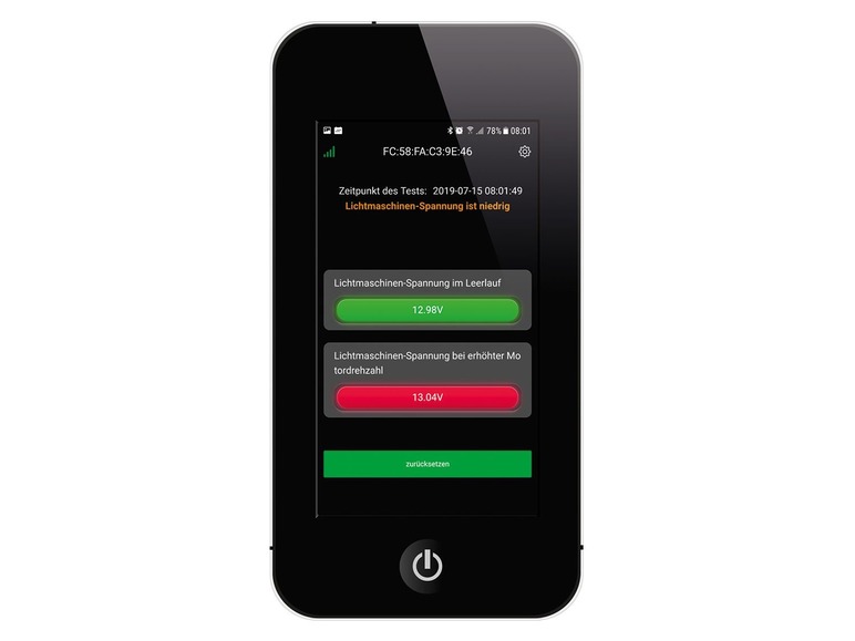 ULTIMATE SPEED® -batterijmonitor Bluetooth USBW 12 A1