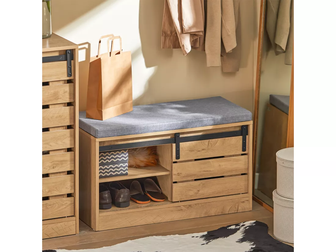 Meuble De Rangement À Chaussures Armoire À Chaussures Commode À Chaussures Meuble D'entrée, Fsr120-n