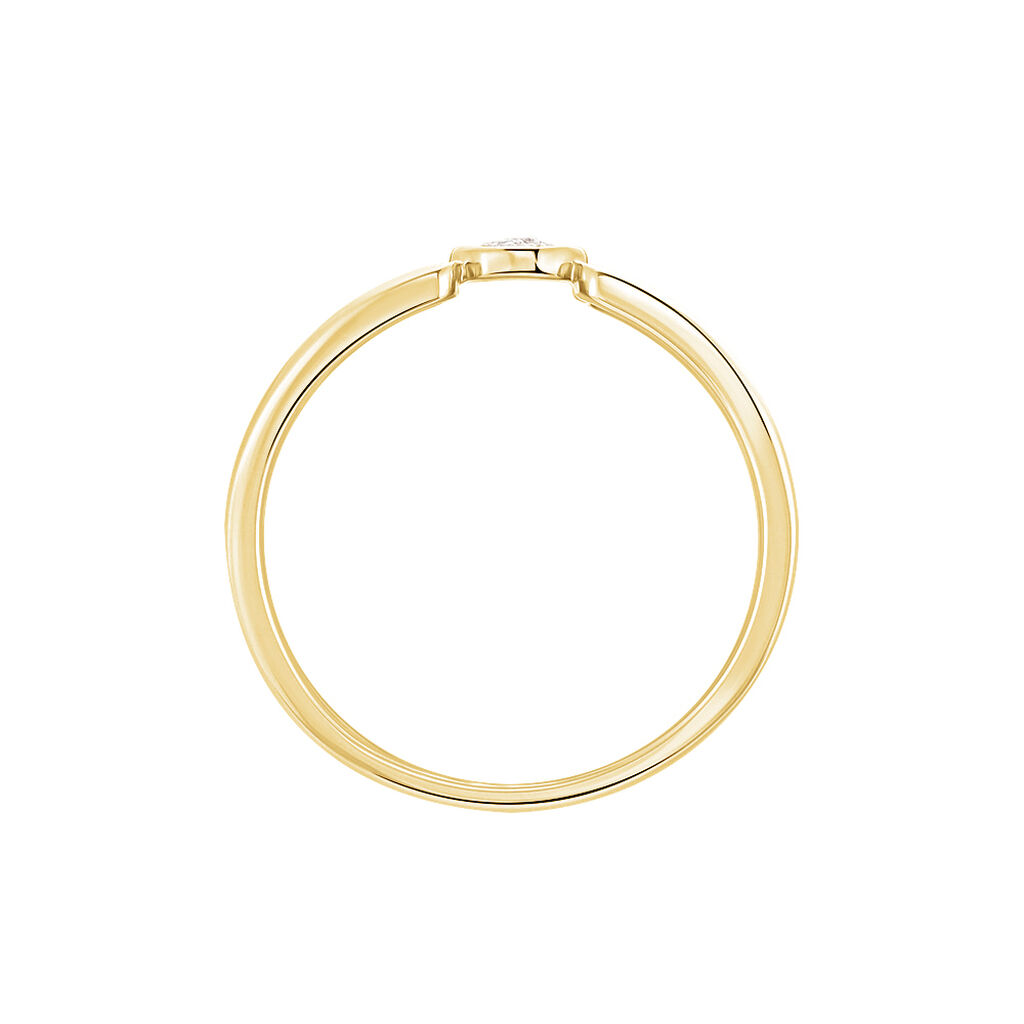 Bague Tamaya Or Jaune Diamant