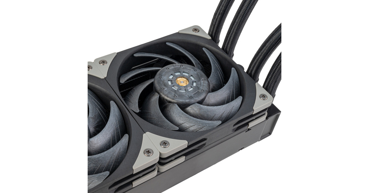 SilverStoneXE360PDD waterkoeling  (Zwart/zilver, 4-pin PWM)