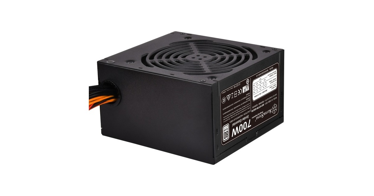 SilverStoneStrider Essential ST70F-ES230 700 watt voeding   (Zwart, 4x PCIe)