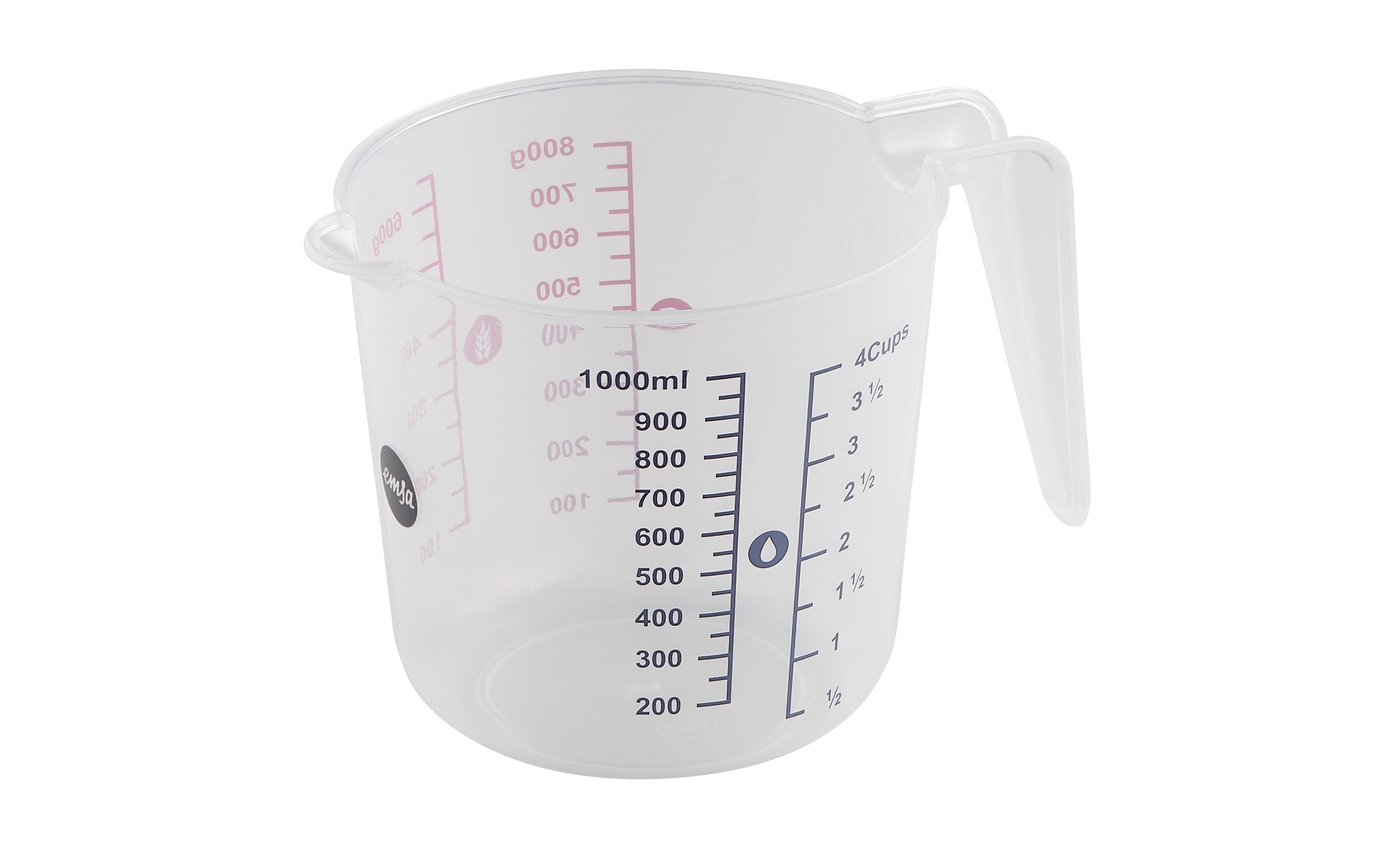 Messbecher Prep & Bake 10 dl, TransparentMessbehälter