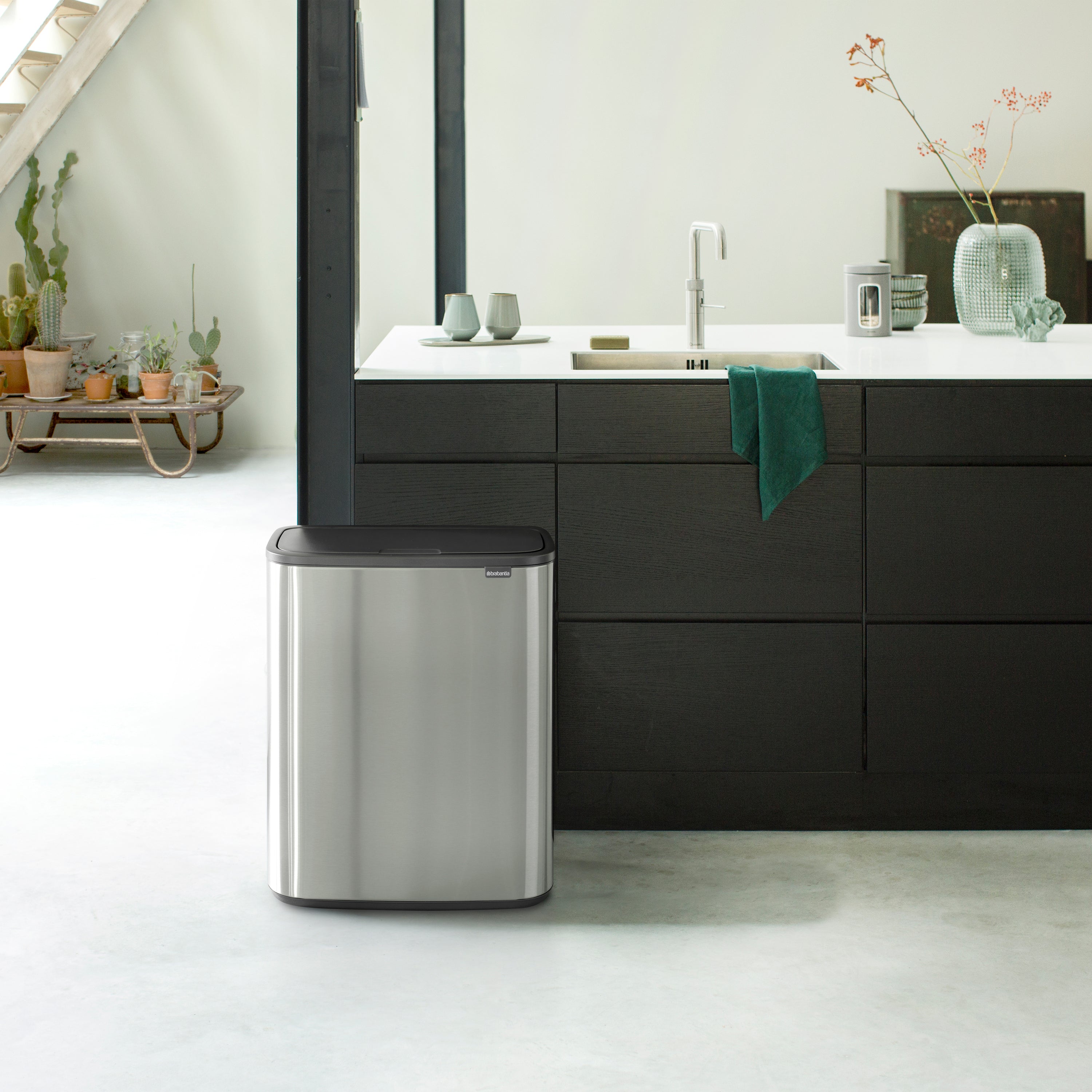 Brabantia Bo Touch Bin 60 Liter Vingerafdrukvrij