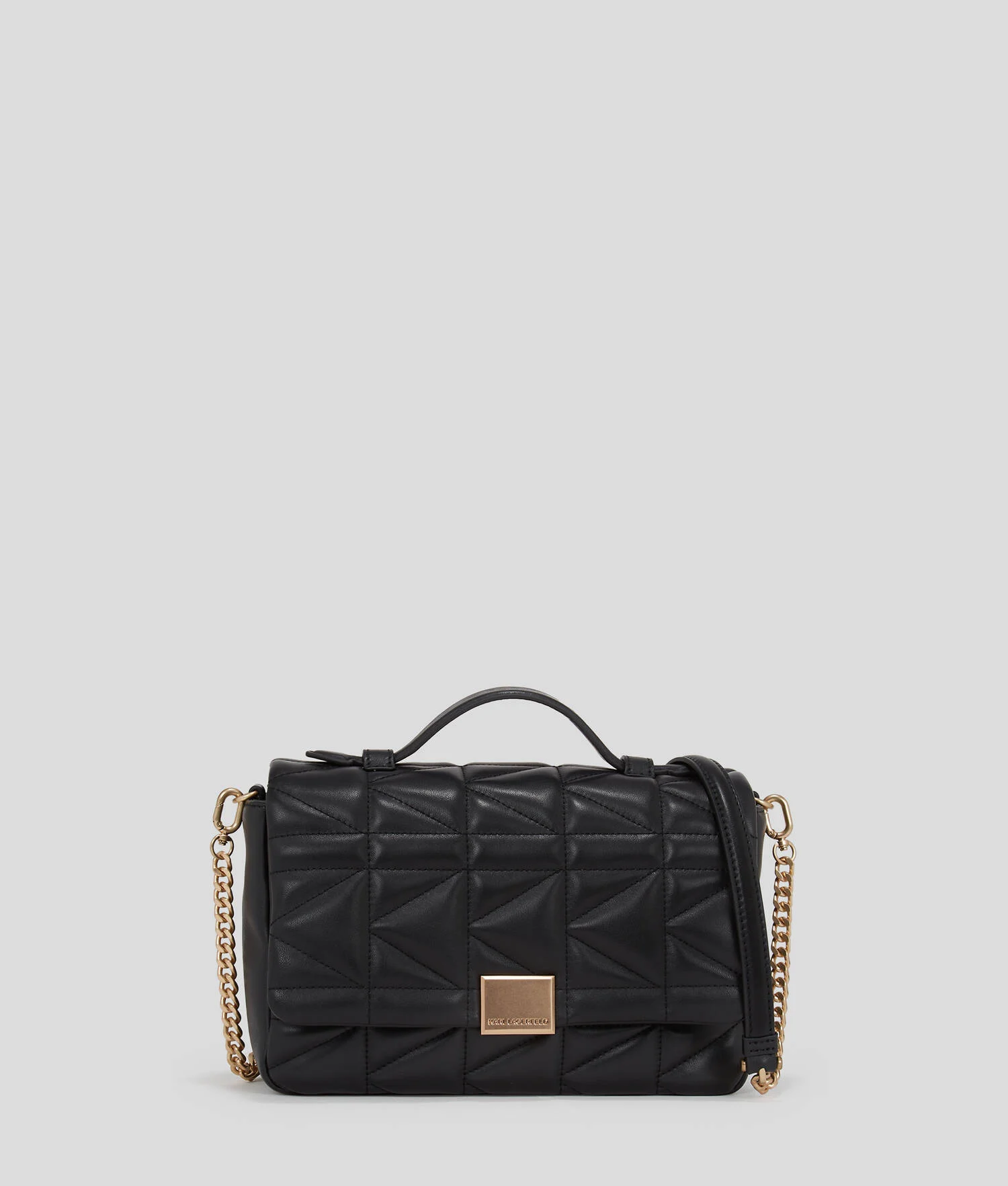 SAC BANDOULIÈRE AVEC ANSE SUPÉRIEURE K/KUILT - Noir