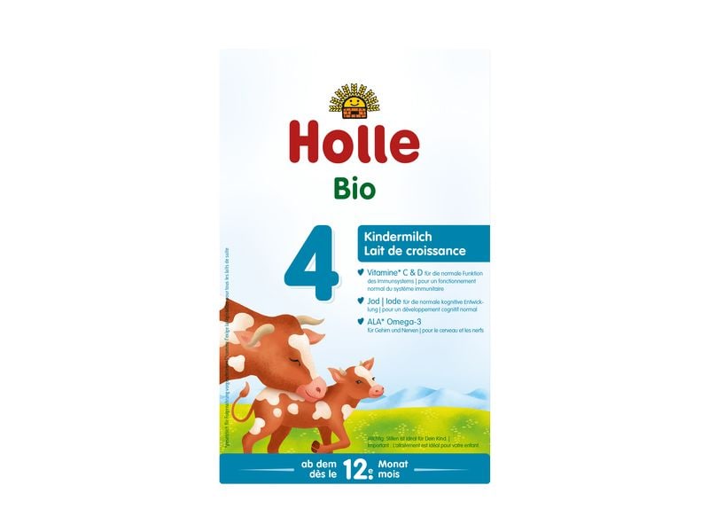 HOLLE Kindermilch Bio 4, 600 g Bio-Kindermilch