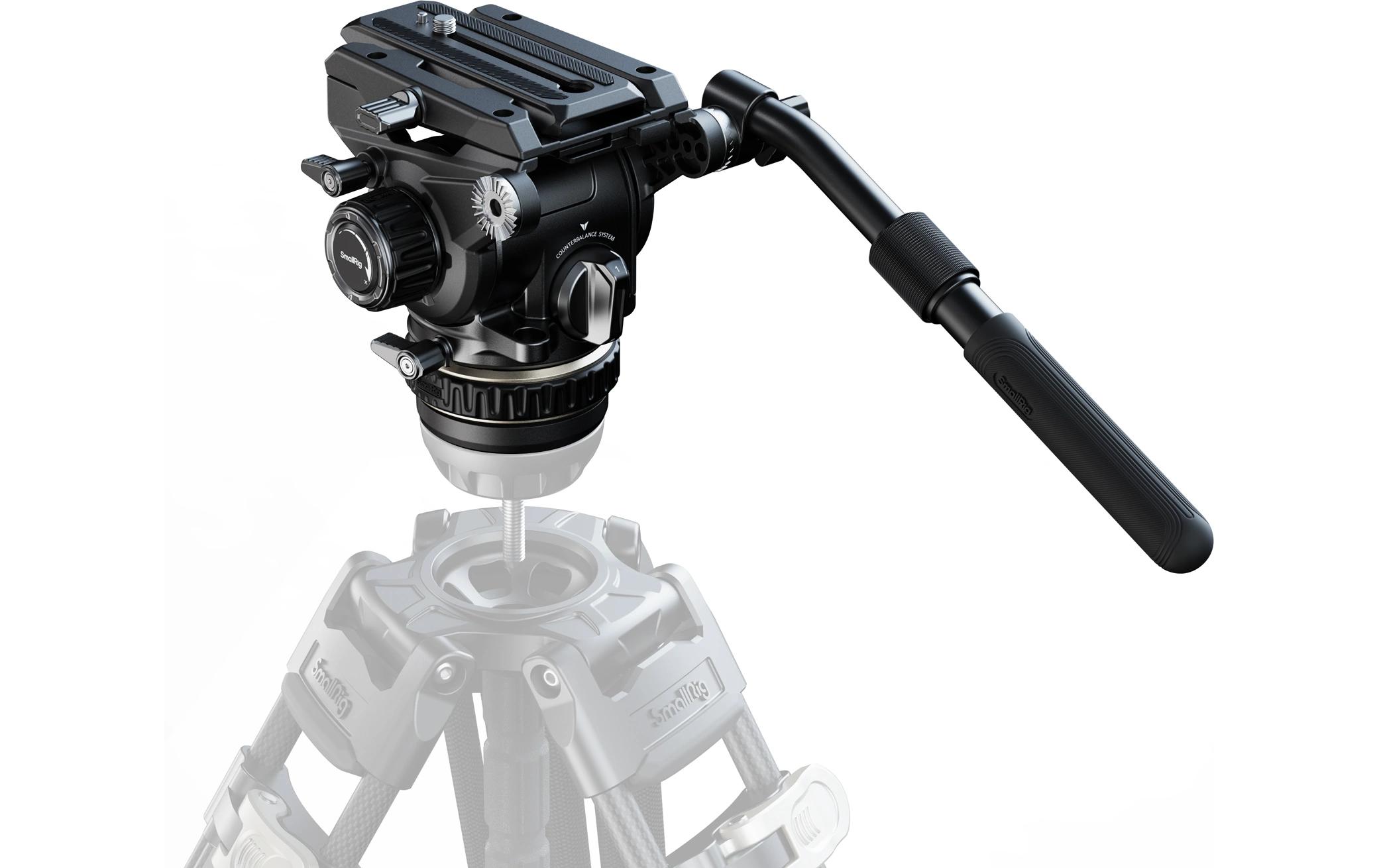 Schwerlast-Videokopf DH12<br>Videokopf für Heavy-Duty-Anwendungen