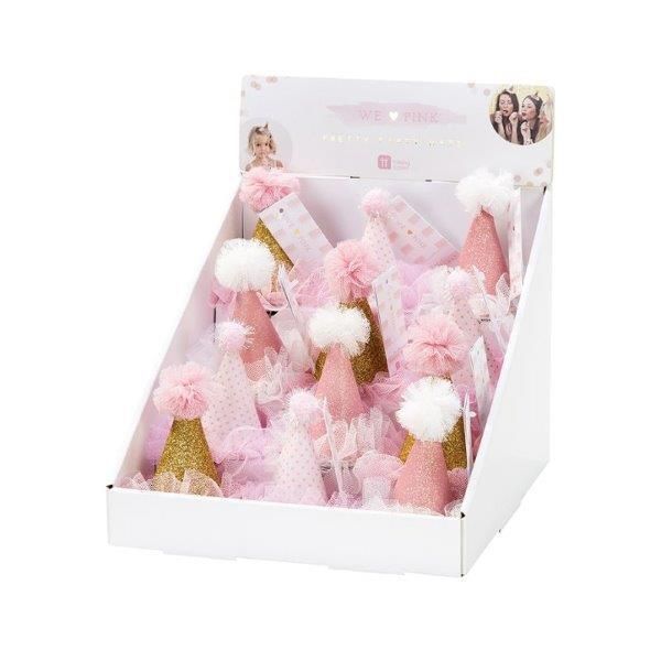 Talking Tables Mini Chapéu We Heart Pink - 170000101