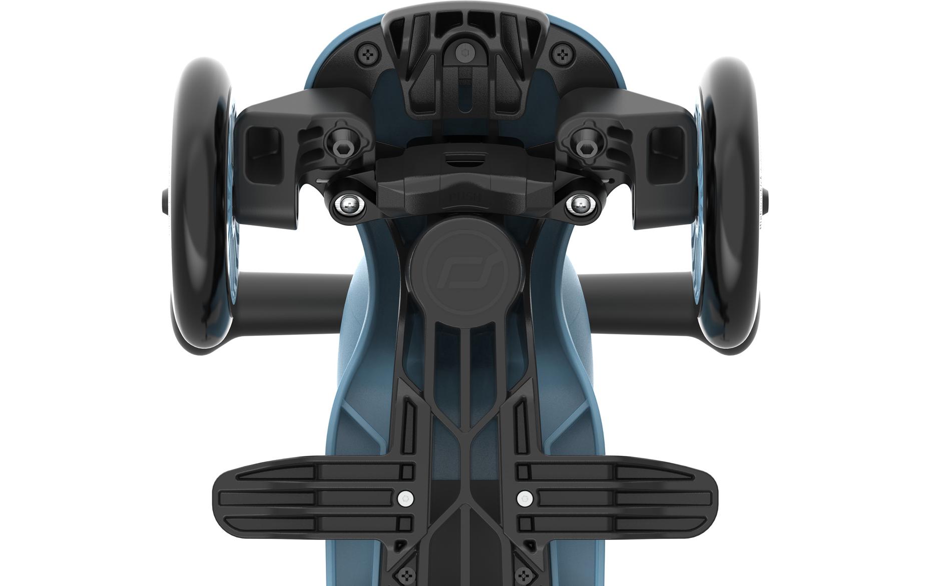 Kinder-Laufrad Push and Go Steel<br>Dreirad für Kinder