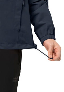 Jack Wolfskin Funktionsjacke »STORMY POINT 2L JKT M« mit Kapuze Wasserabweisend, winddicht, wärmend, Übergangsjacke