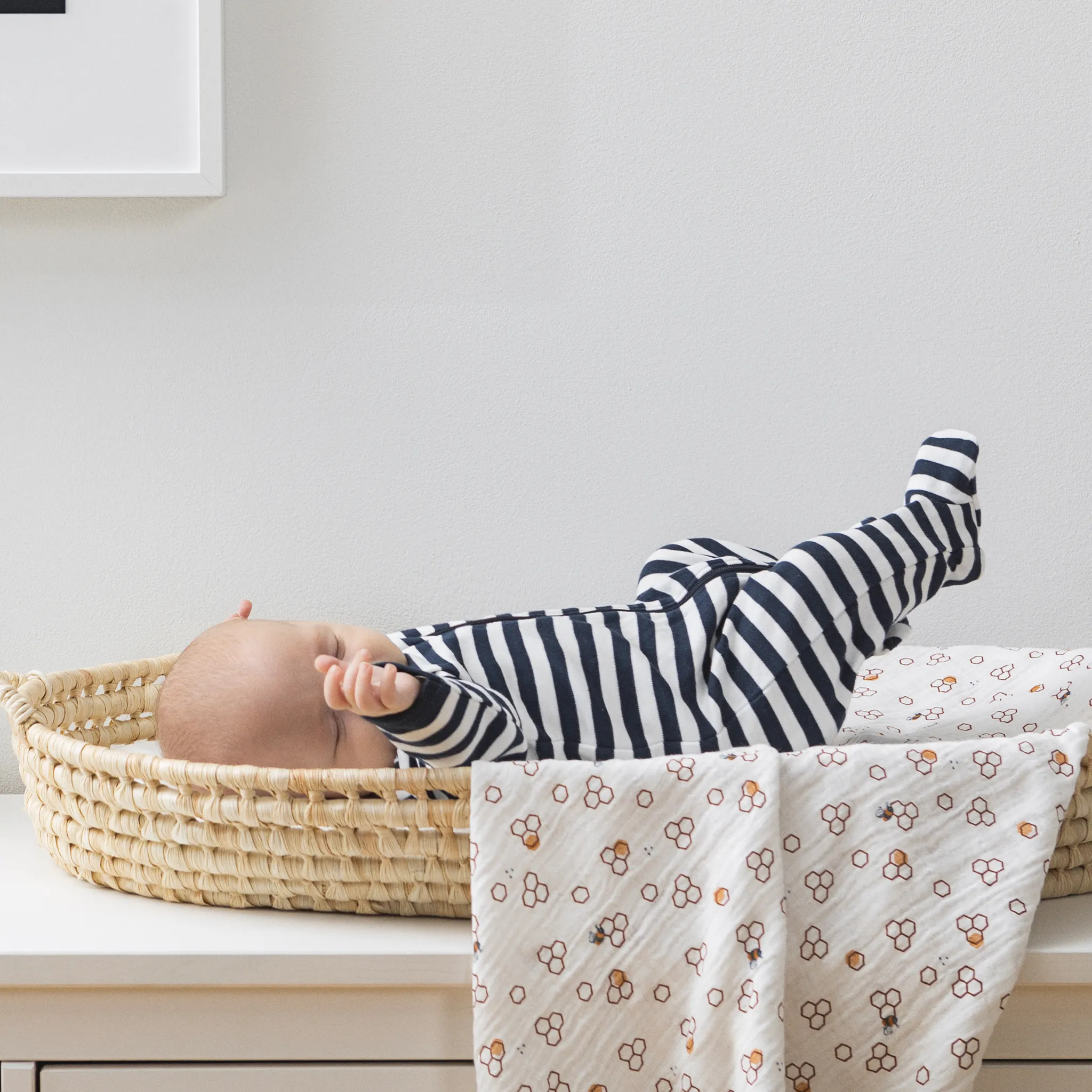Petit Lem Pyjama Rayé Ours 0-12mois