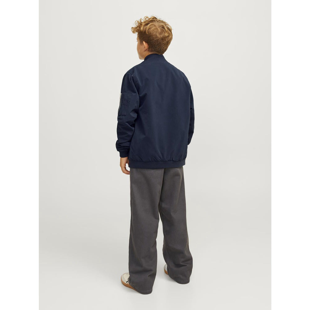Køb Jack & Jones Junior Navy Blazer Rush Bomber Jakke Noos