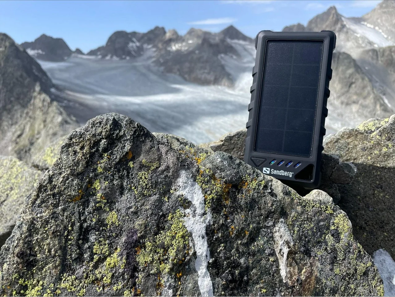 Sandberg - Udendørs Solar Powerbank 16000mAh