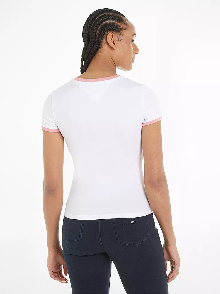 TOMMY JEANS T-Shirt weiss