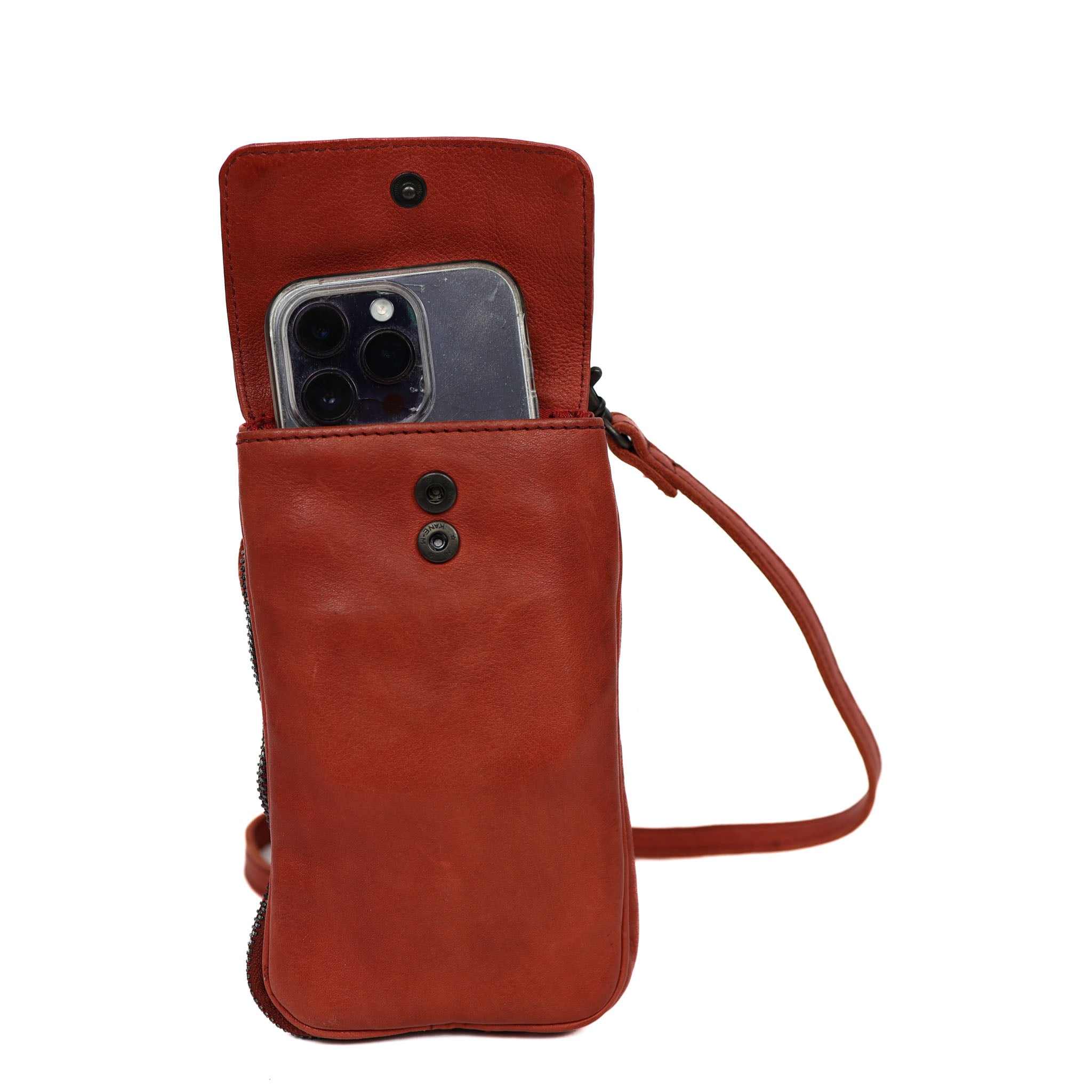 Telefoontasje 'Romee' rood ROOD