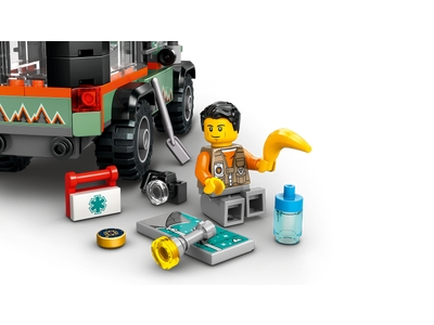 LEGO 4x4 terreinwagen voor in de bergen (60447)