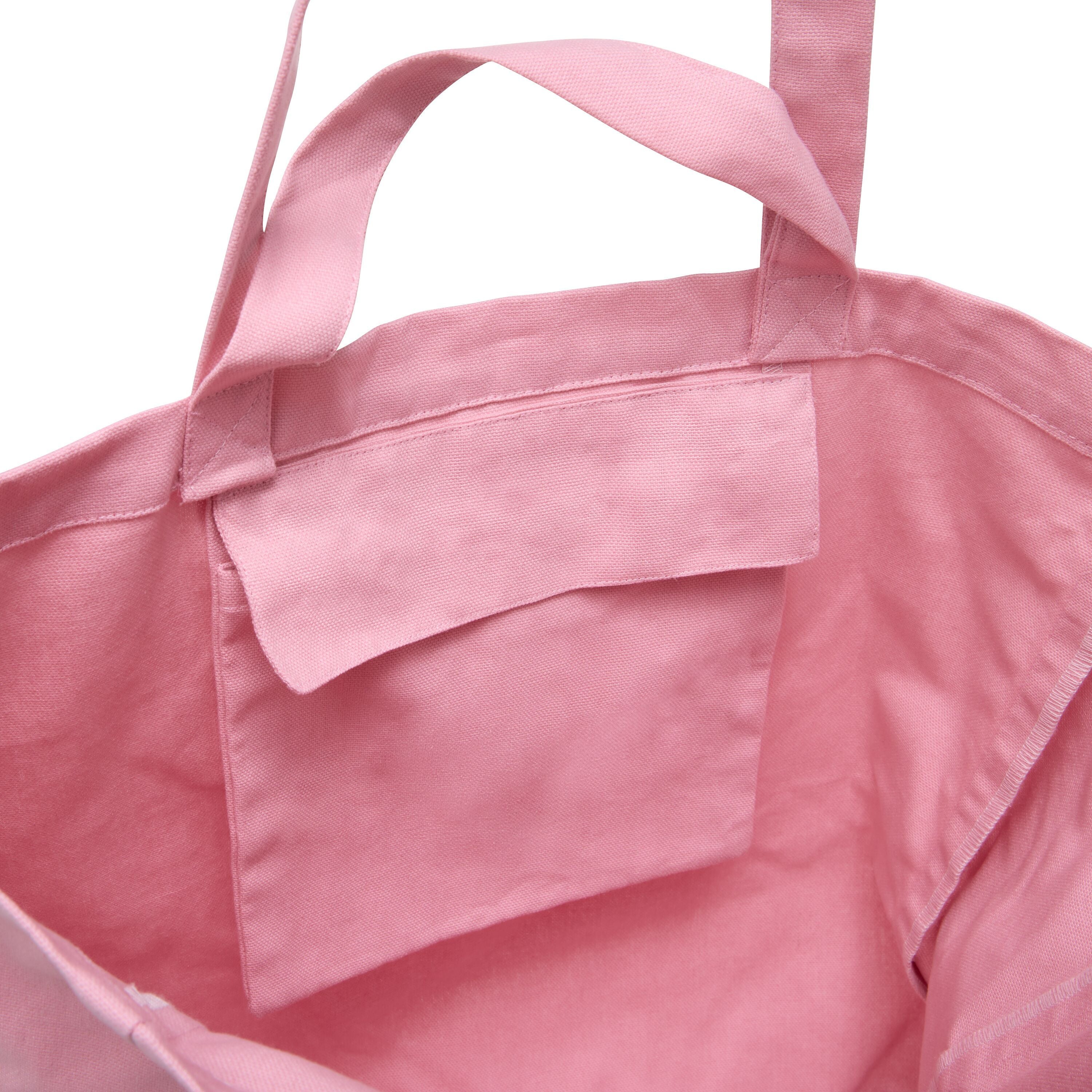 SE-ZIGERLI EINKAUFSTASCHE GRS 38X41CM RO - Rosa / B: 38.0 cm x T: 13.0 cm x H: 41.0 cm