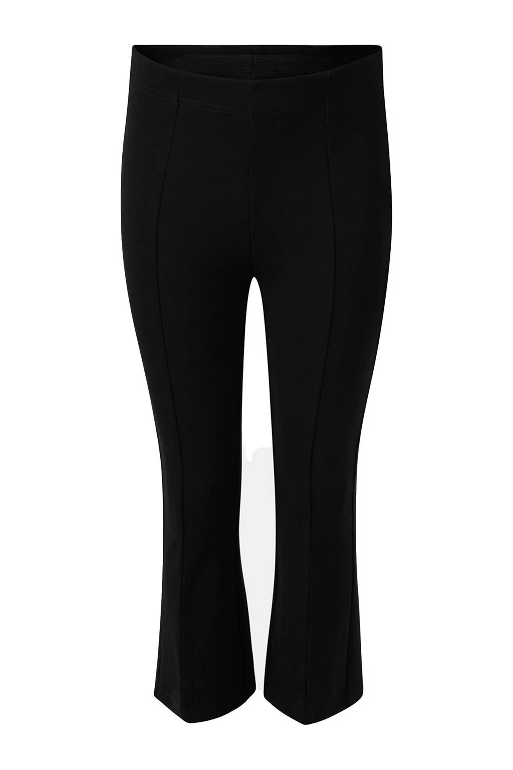 Shoeby high waist flared broek zwart