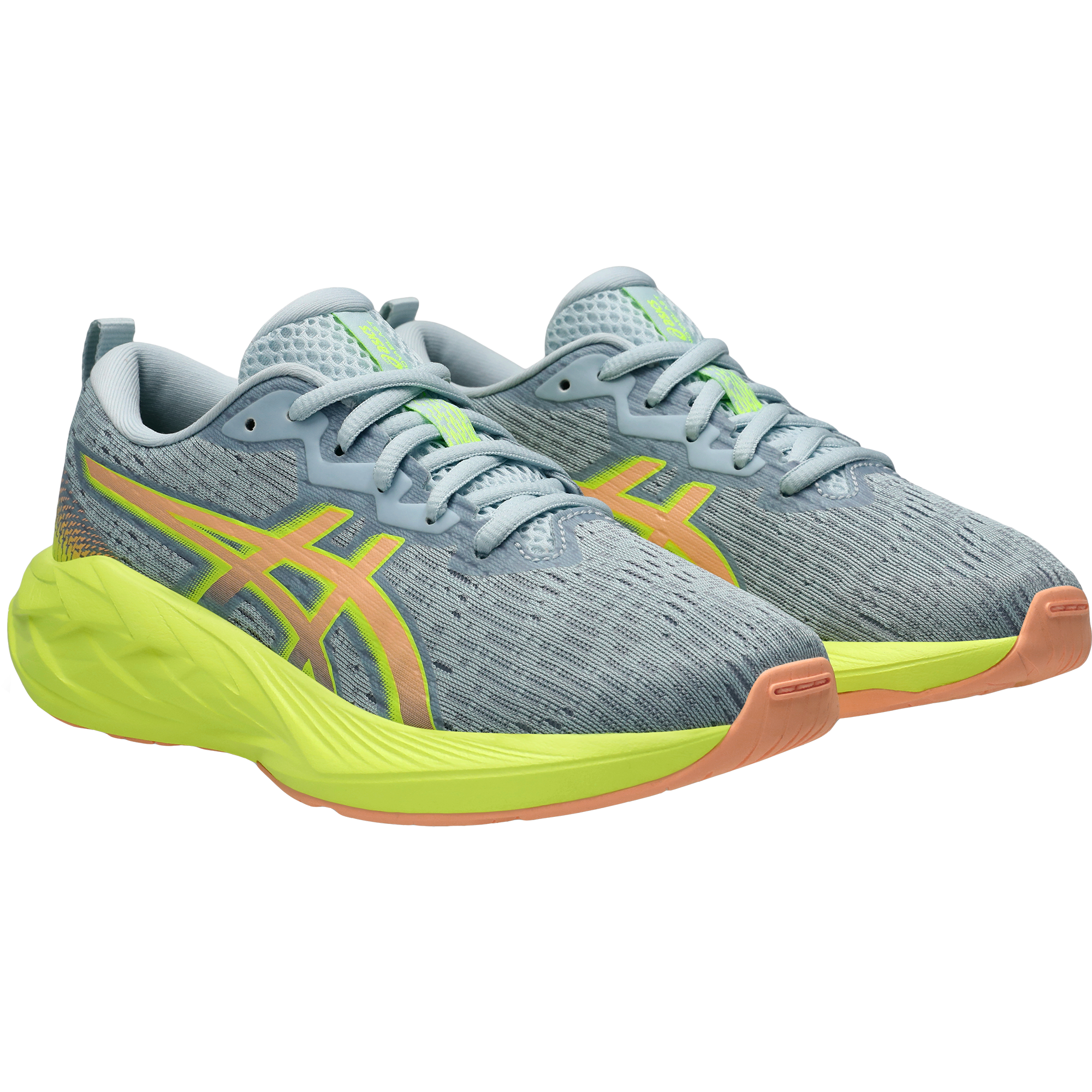 ASICS Novablast 4 GS Laufschuhe Kinder cool grey