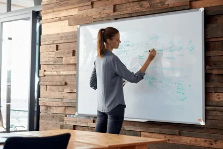 Whiteboard Premium Plus emalj.90x60cm