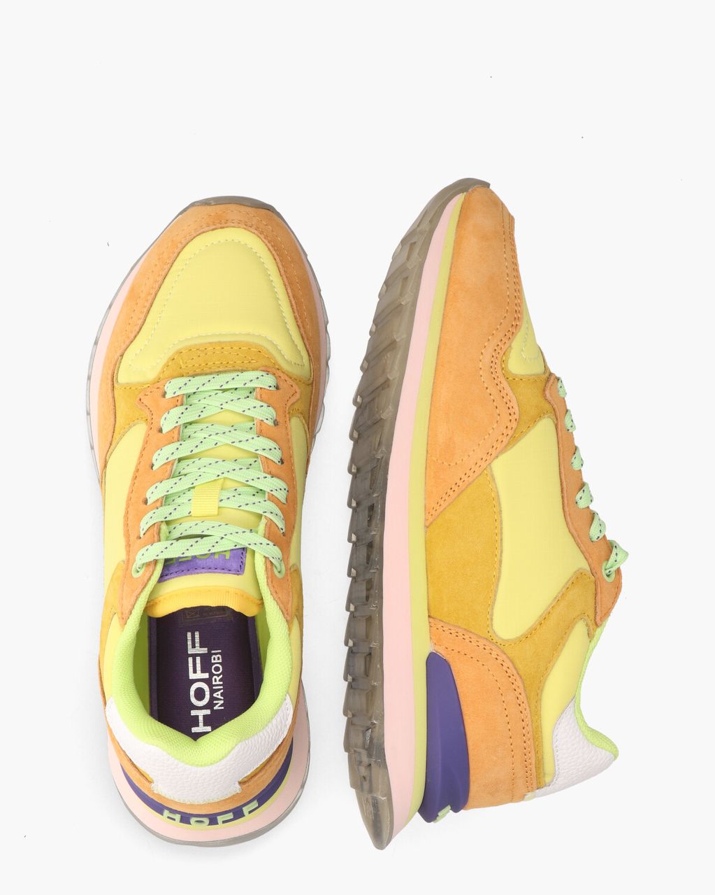 Hoff Nairobi Geel/Oranje Damessneakers