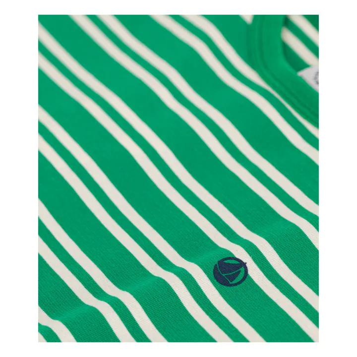 Petit Bateau T-shirt Marcel Rayé | Vert