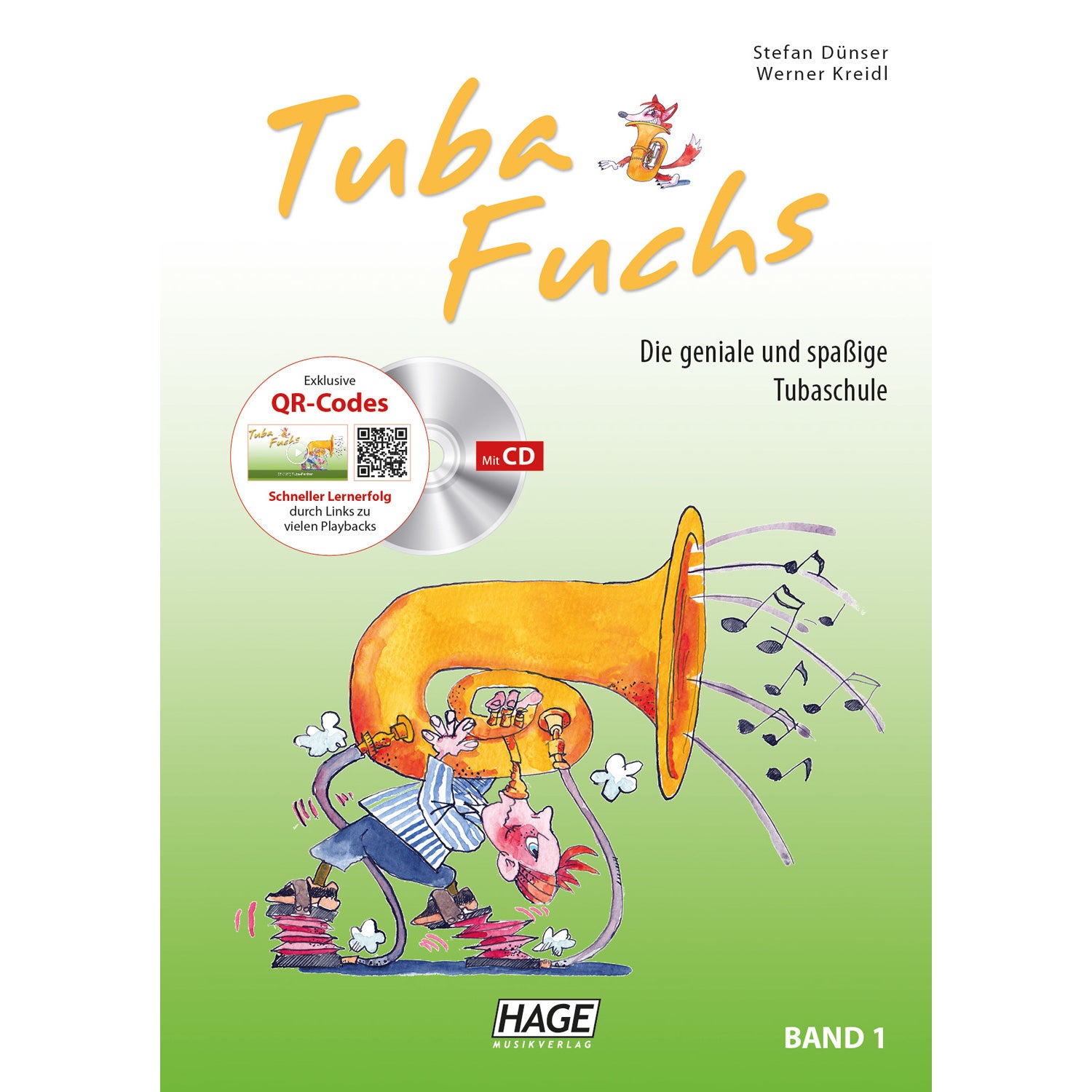 Hage MusikVerlag EH 3818 Tuba Fuchs Band 1 lesboek (Duitstalig)