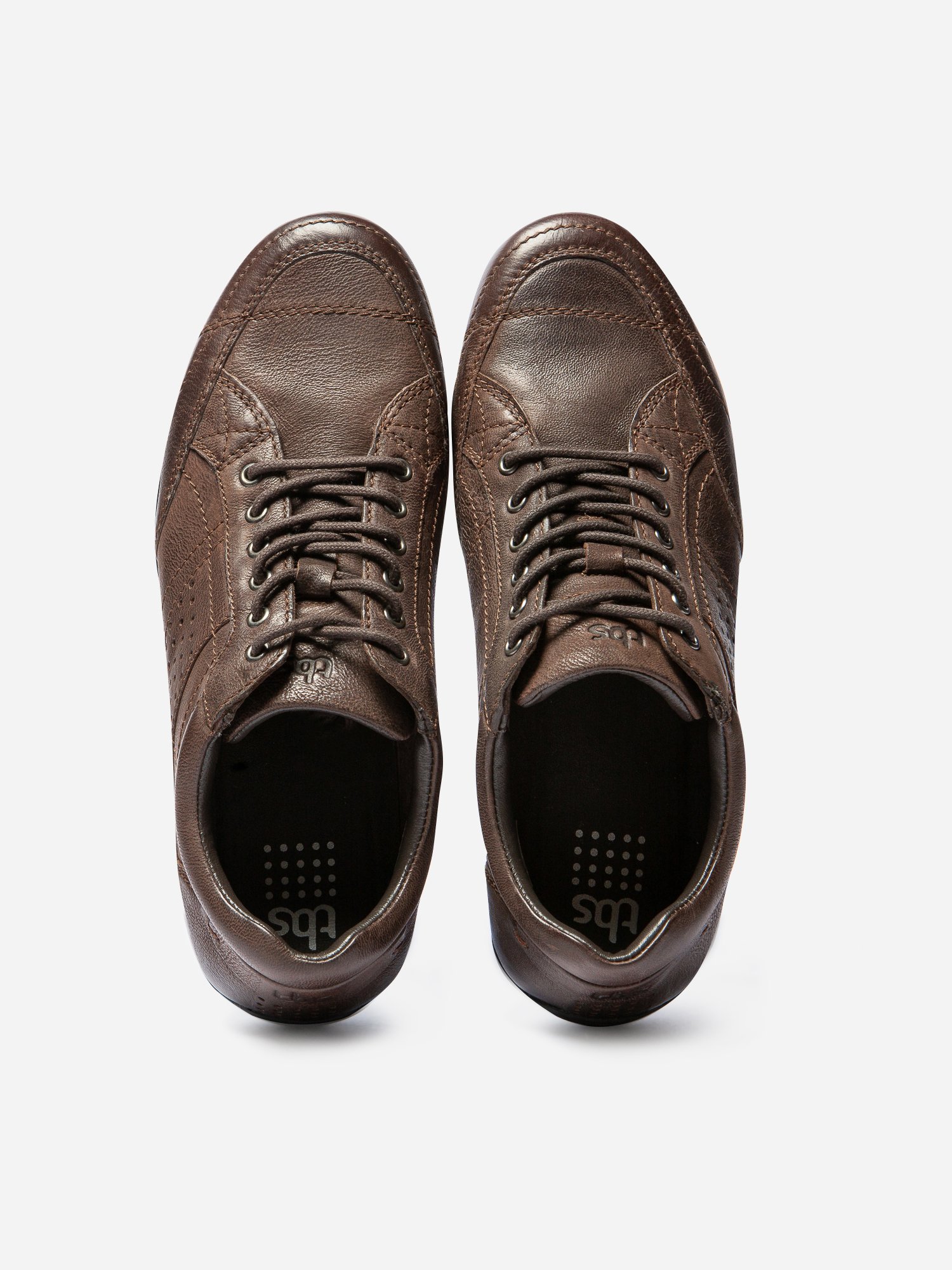 Tennis Homme Esprit Derby Cuir Marron