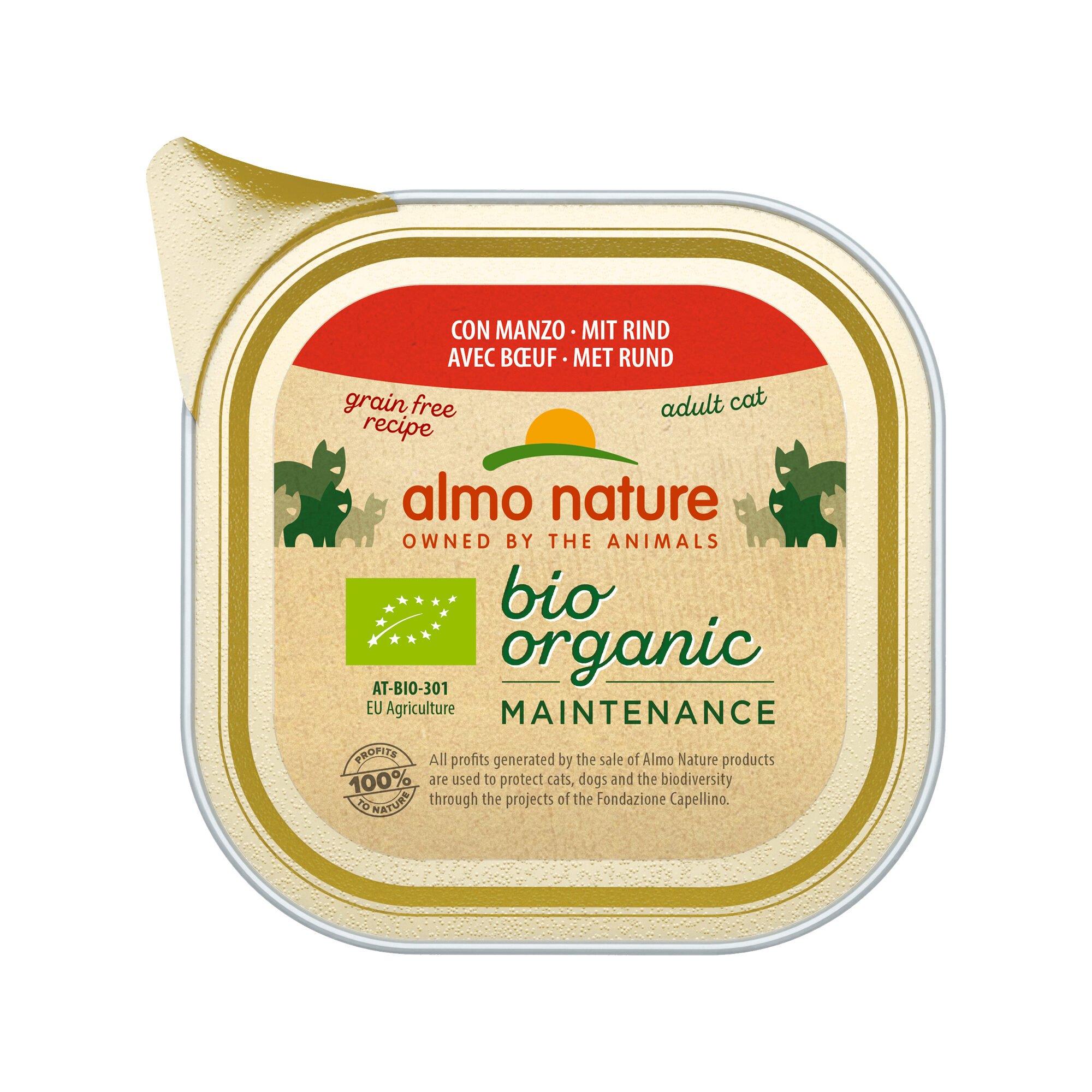 Almo Nature Bio Organic Maintenance Kattenvoer - Rund