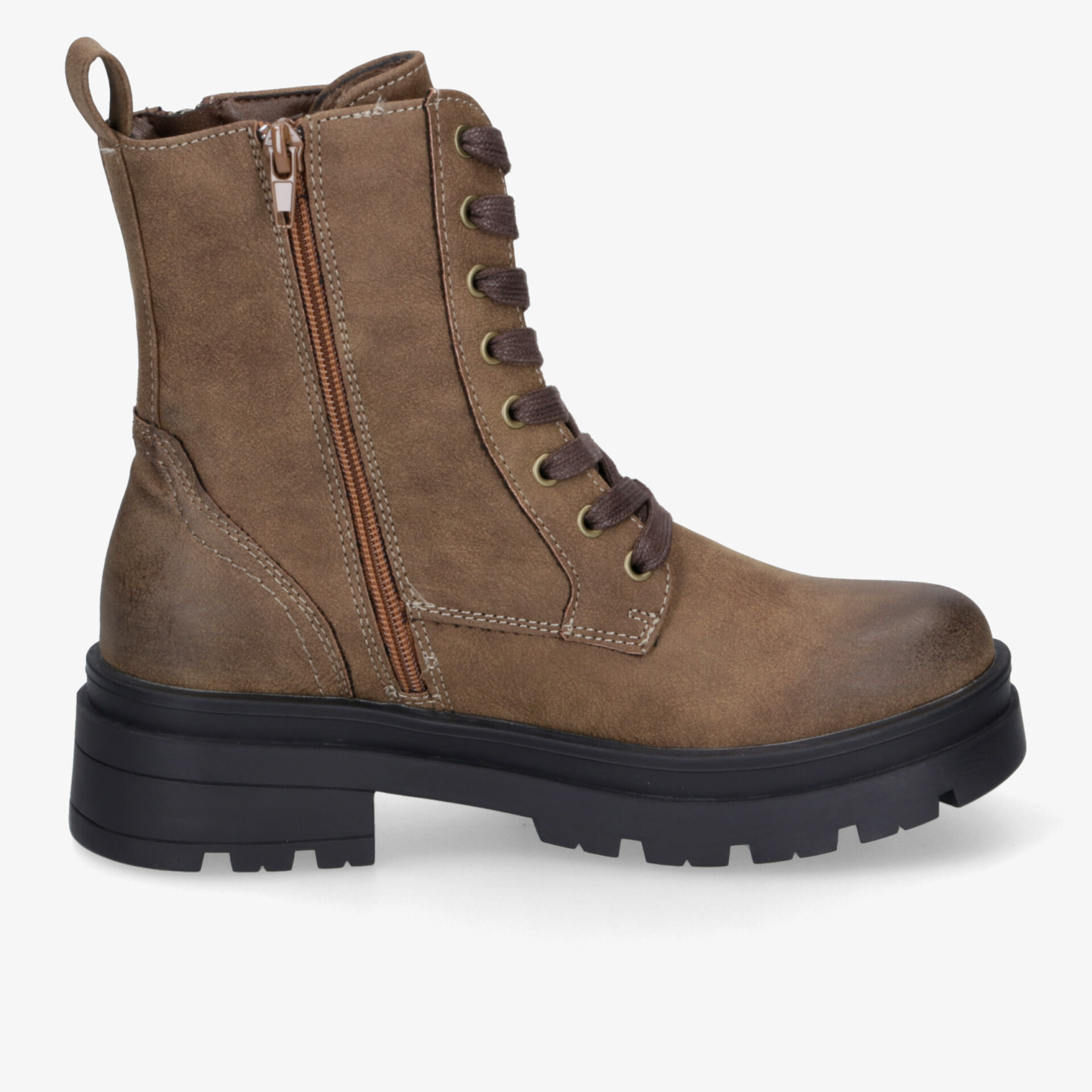 street shoes Damen Schnürstiefeletten braun