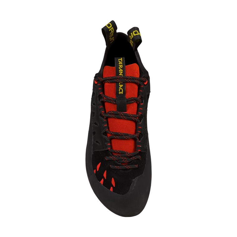 La Sportiva Tarantulace Climbing Shoes Men Black/Poppy