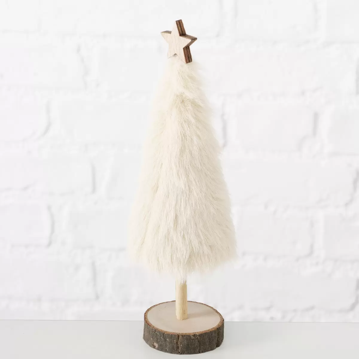 Baum Yeti braun,creme,grau