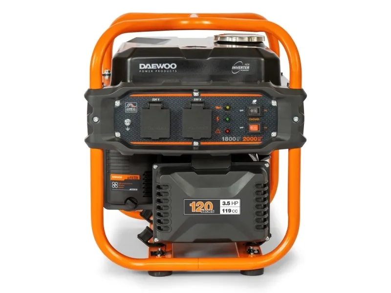 Daewoo GDA 2500I, 1800 W, 230 V, 10 L, Benzin, Vejledning, 50 Hz
