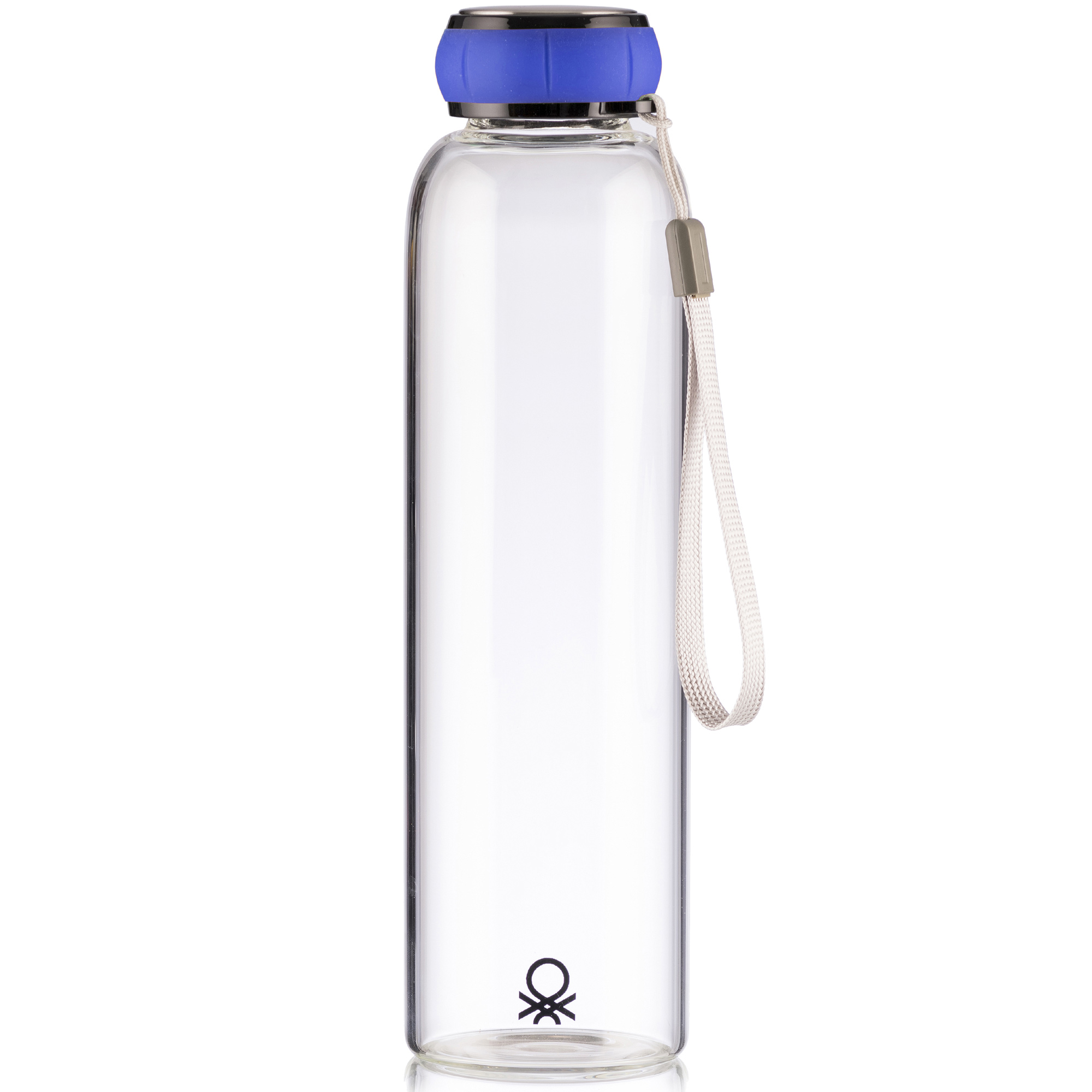 Garrafa de água Benetton House em vidro borosilicato, 550ml