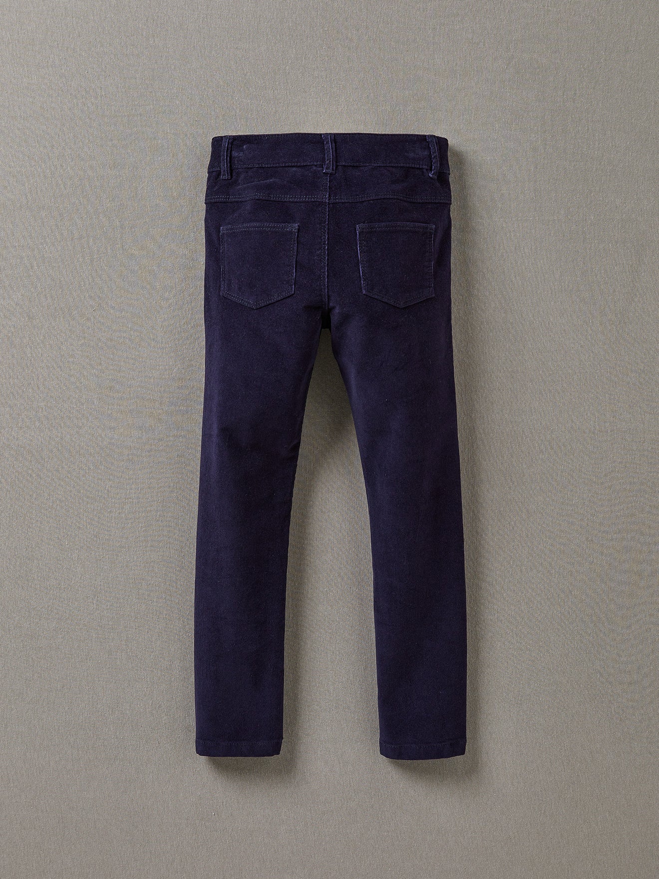 Slim en velours Fille