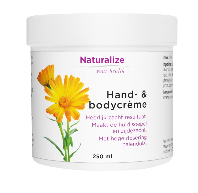 Naturalize Hand en Body Crème 250ml