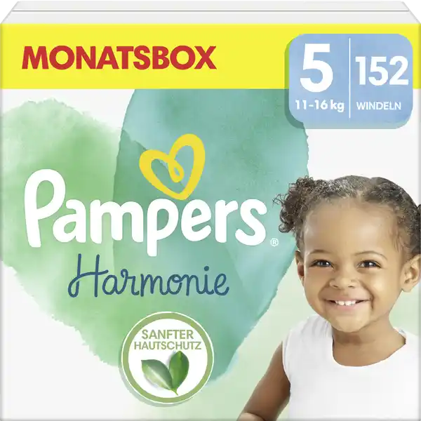 Harmonie Windeln Gr. 5 (11+) kg Monatsbox