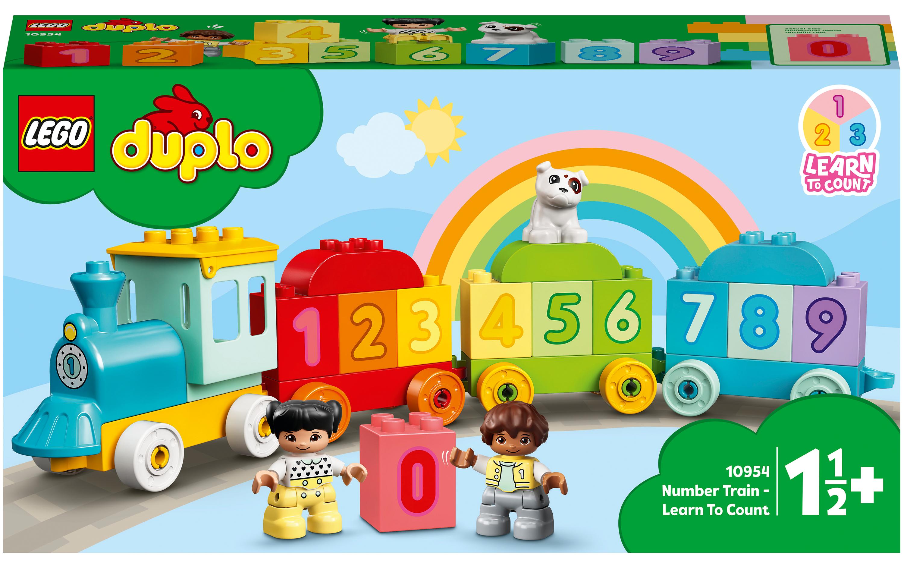 DUPLO® Zahlenzug – Zählen lernen 10954Zahlenzug zum Bauen, Spielen und Lernen