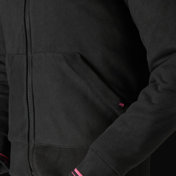 Furygan - Sweat à capuche femme Luxio Evo Noir / Rose