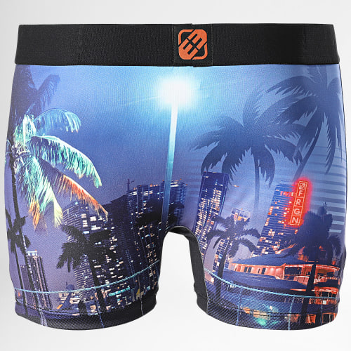 Boxer Skyline Bleu Marine